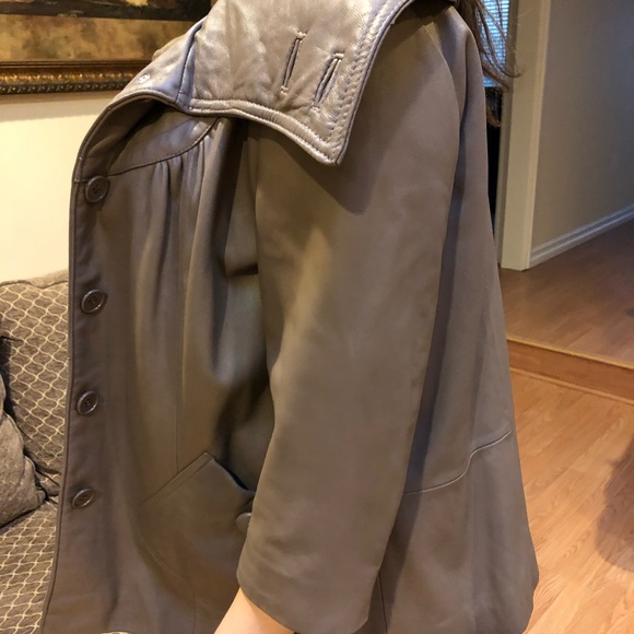 Neiman Marcus real leather jacket - Picture 2 of 5